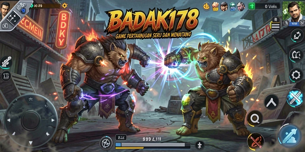 Tampilan gameplay BADAK178 yang seru dan menantang.