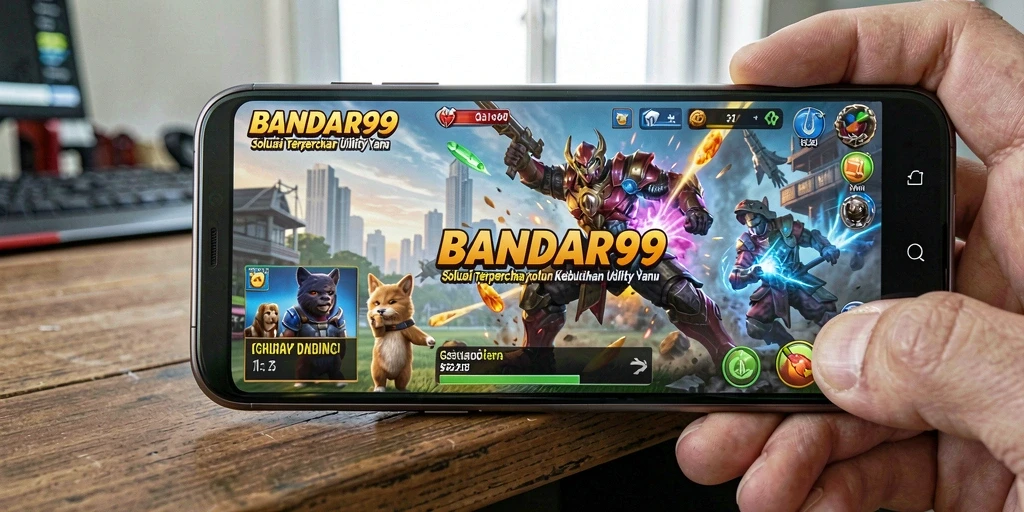 Tampilan antarmuka simpel dan fungsional dari BANDAR99.