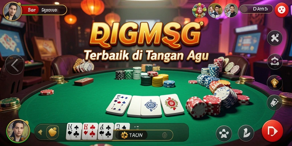 Tangkapan layar gameplay QiuQiu yang menampilkan kartu dan strategi yang menantang.