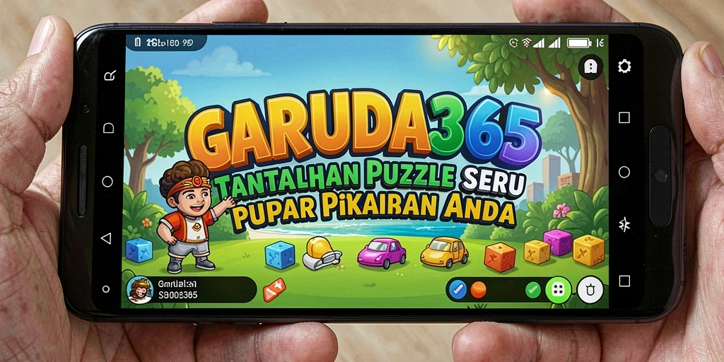 Tampilan gameplay seru dari GARUDA365 dengan berbagai teka-teki menantang.
