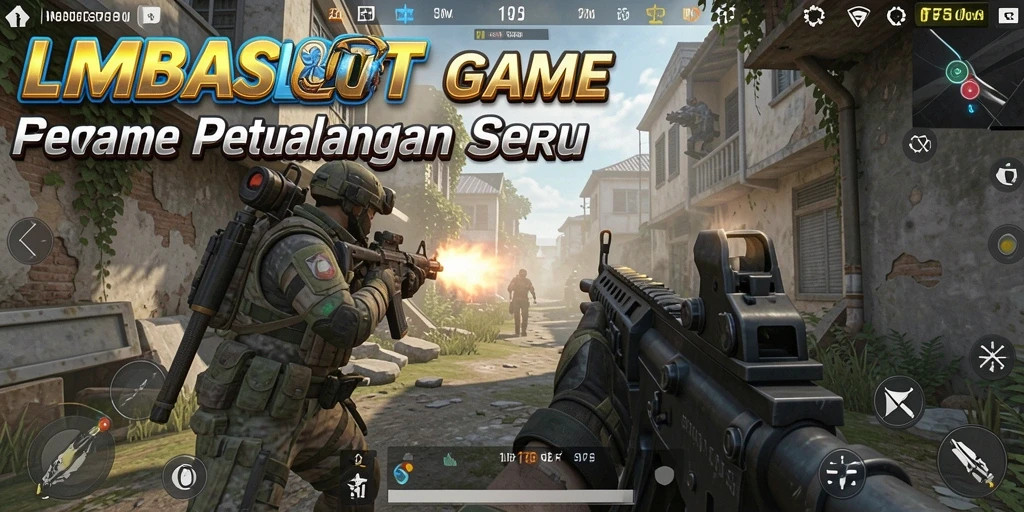 Tangkapan layar gameplay LMBASLOT yang menampilkan aksi seru dan strategi cerdas.