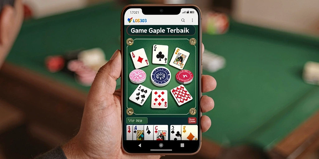 Tampilan gameplay Gaple di LOS303 yang seru dan interaktif.