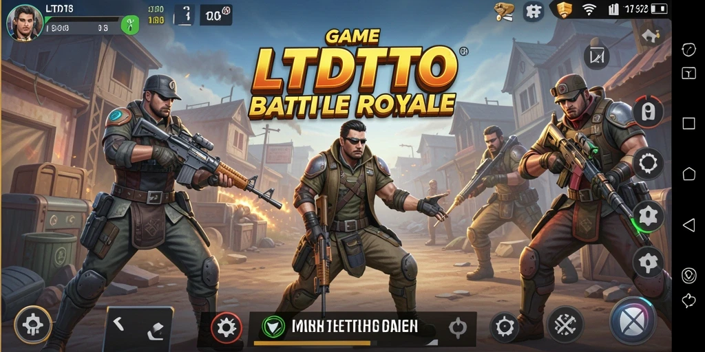 Gameplay seru LTDTOTO dalam pertempuran Battle Royale.