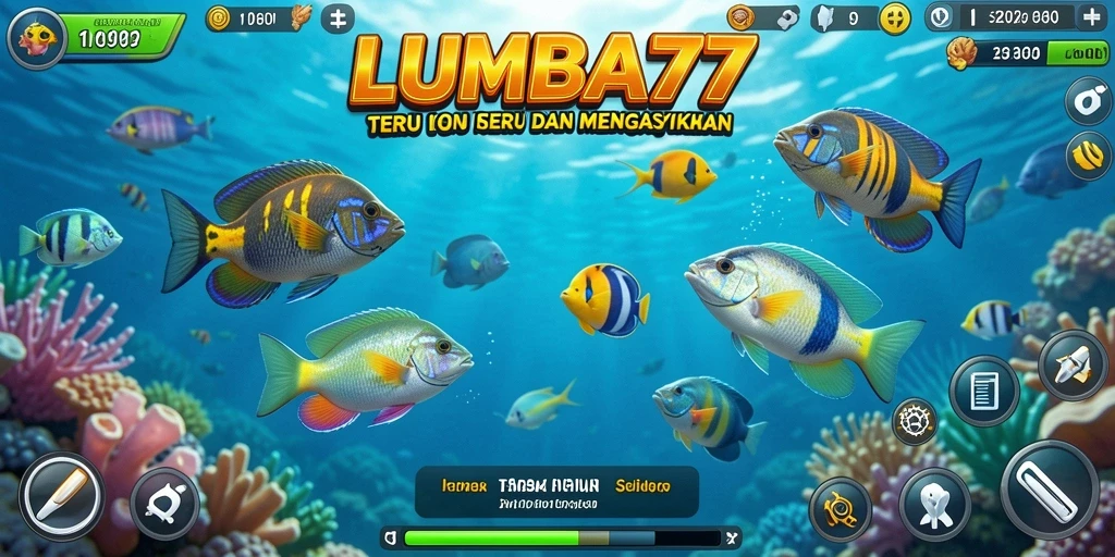 Screenshot gameplay Tembak Ikan LUMBA77 yang seru dan penuh aksi.