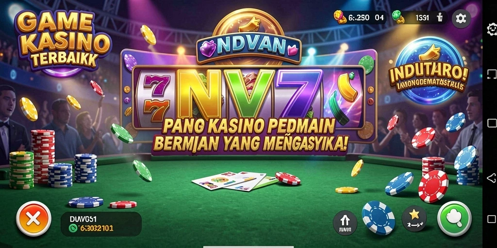Tampilan bermain yang menegangkan dan mengasyikkan di NV77.
